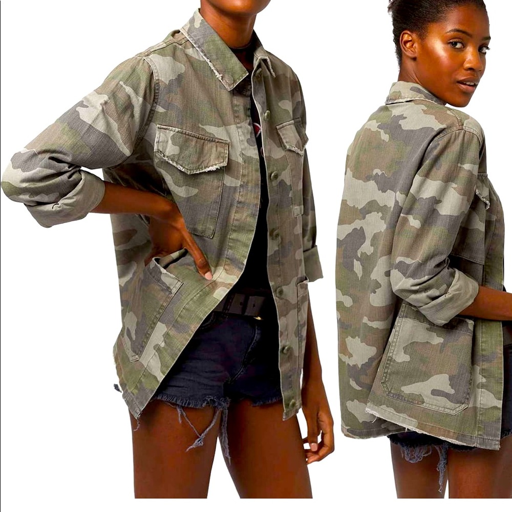 Top Shop Camo Jacket “Sandy”